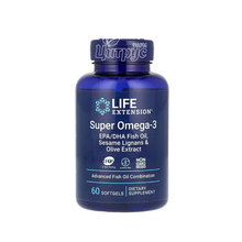Лайф Екстеншн (Life Extension) Супер Омега-3 EPA/DHA 60 штук (Super Omega-3) капсули гелеві 